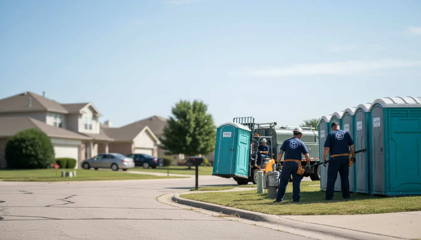 Porta Potty Rental in Sallisaw, OK near me